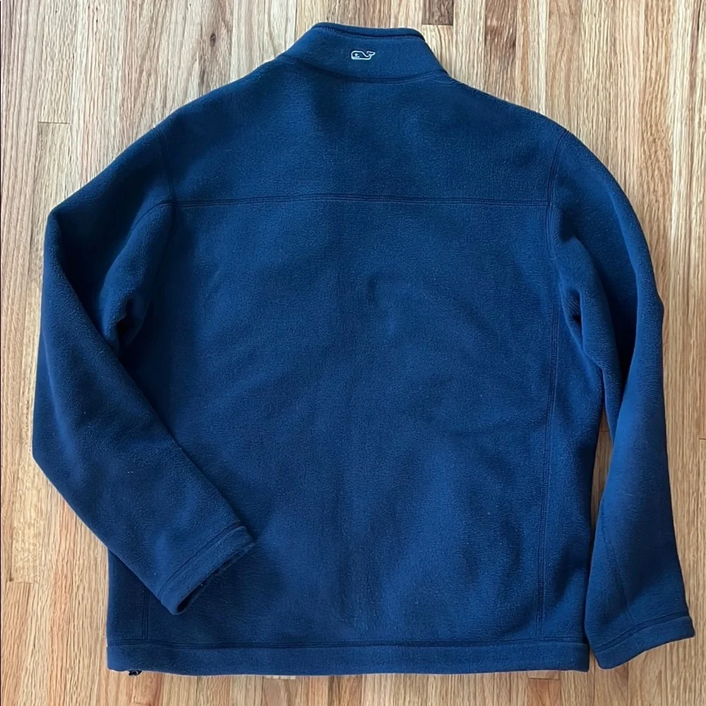 Vineyard Vines Navy Fleece Jacket - Picture 4 of 8